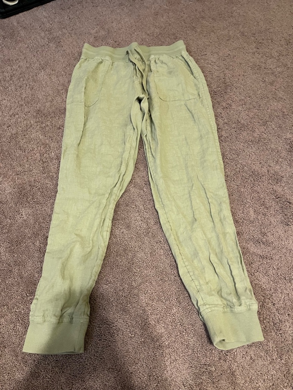 C&C California linen joggers size M